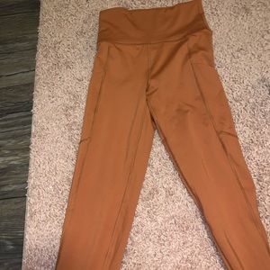 Copper colored American Eagle leggings